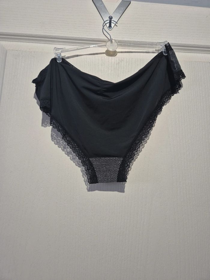 Culotte noir et argent avec dentelle - photo numéro 3