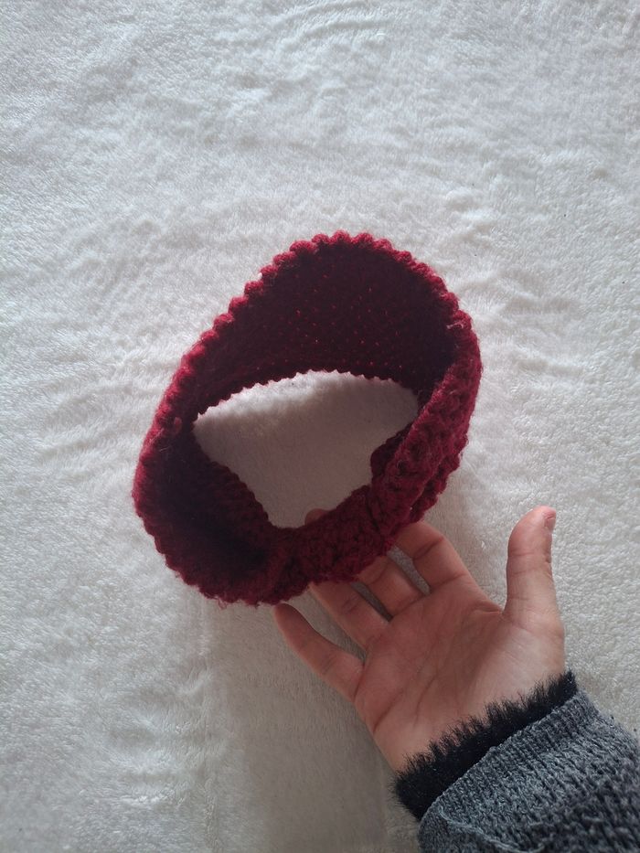 Bandeau en laine 4 ans - photo numéro 2