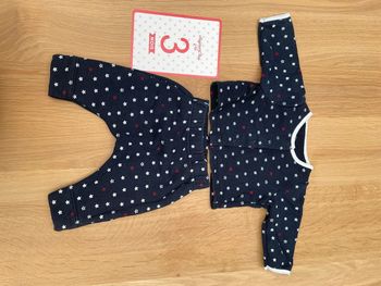 Ensemble petit bateau mixte