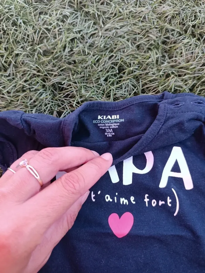 tee-shirts manches courtes 3 mois - photo numéro 2