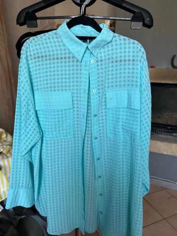 Chemise turquoise Asos