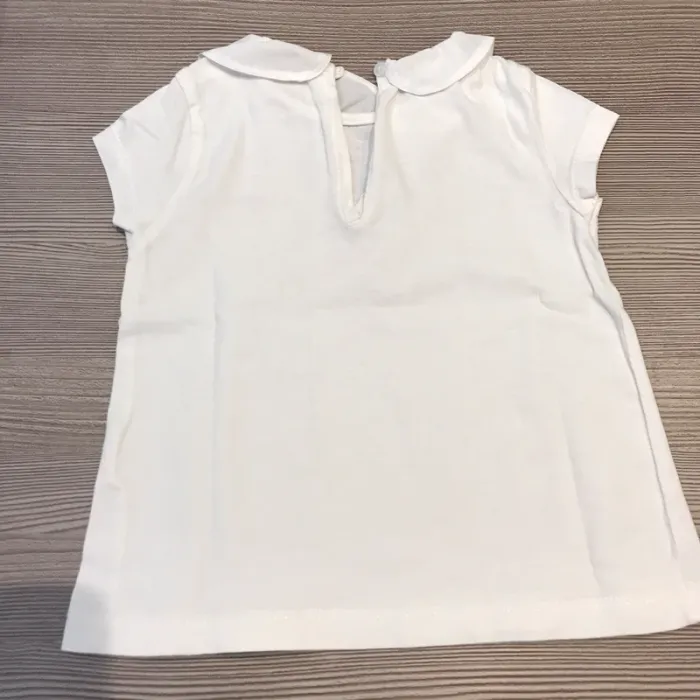Lot de 2 Tshirts MC blanc 24 mois tbe - photo numéro 9