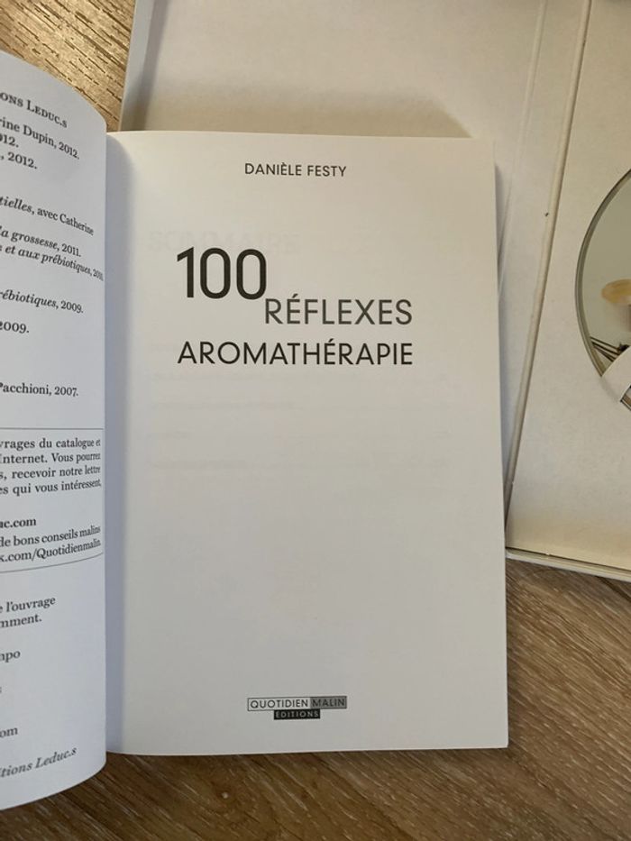 Coffret aromathérapie - Danielle festy avec livret et dvd - découvrez les huiles essentielles - photo numéro 3