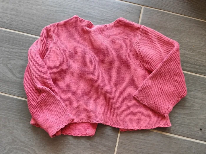 Gilet rose - photo numéro 3