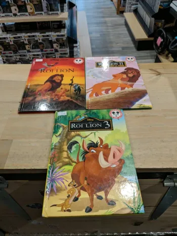Lot de 3 Livres Disney - Le Roi Lion