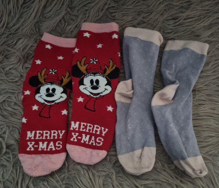 Lot 2 paires de chaussettes 31-34