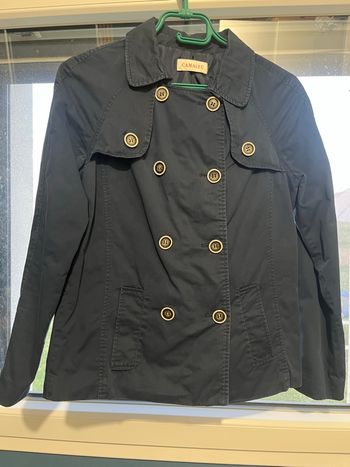 Trench bleu 