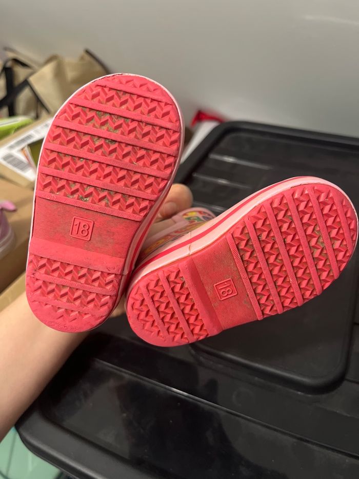 Paire de bottes de pluie bébé fille - photo numéro 4