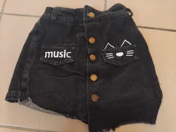 Jupe short fille