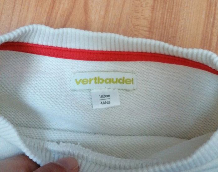 Sweat Vertbaudet 4 ans - photo numéro 2