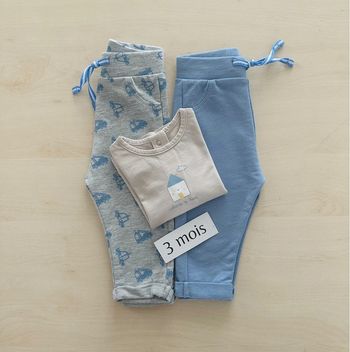 Ensemble pour garçon 3 mois