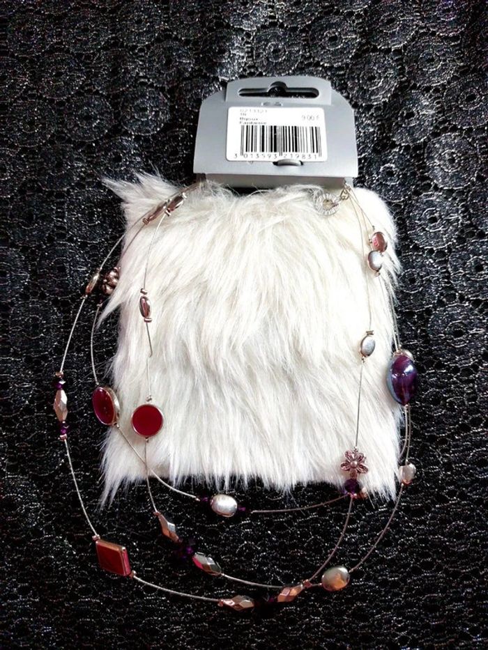 Magnifique collier neuf multi rang - photo numéro 3