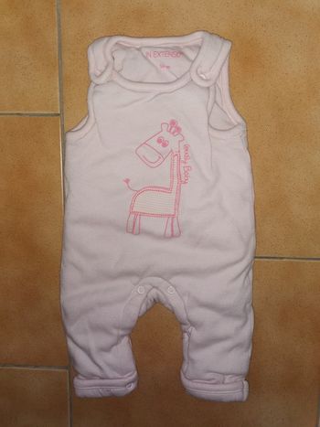Pyjama combi giraffe 1mois