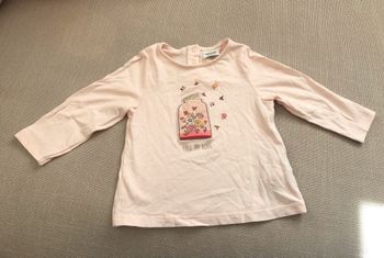 T-shirt fille 12 mois