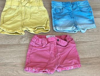 Lot de 3 shorts 81 cm 