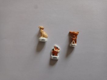 Lot de 3 fèves "Roi Lion & Age de glace"