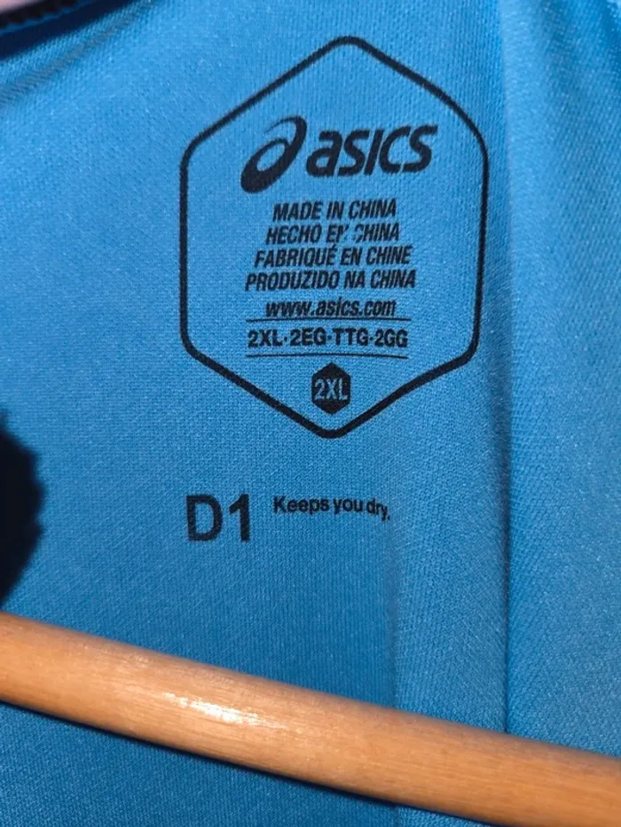 Veste asics bleu xxl - photo numéro 4
