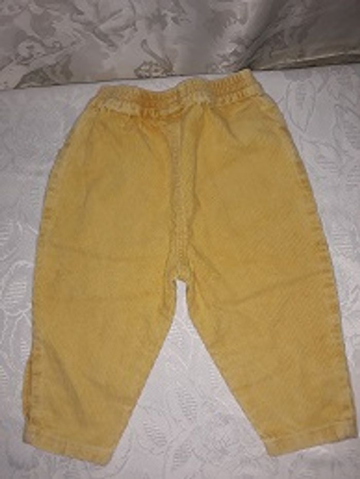 Faby27800 Pantalon "Kimbaloo" 8 mois couleur : moutarde - photo numéro 5