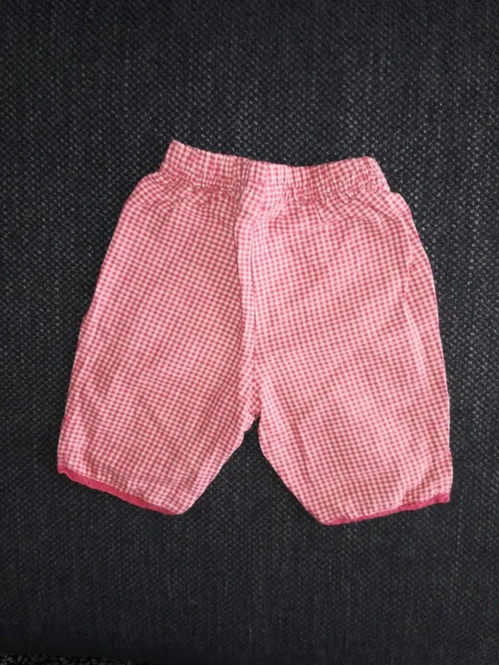 Magnifique ensemble pantalon tee-shirt, été, bébé fille, 6mois - photo numéro 8