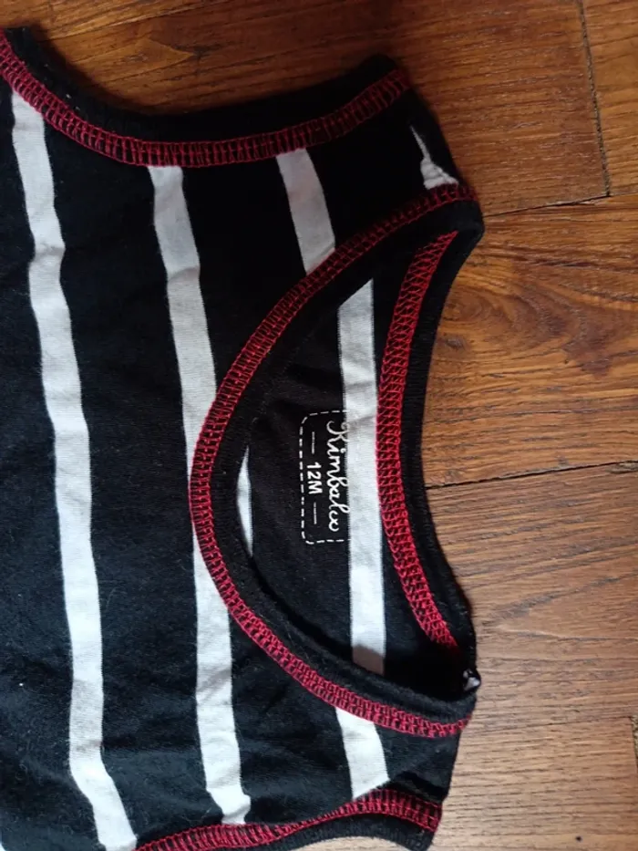 Débardeur à rayure garçons - photo numéro 2