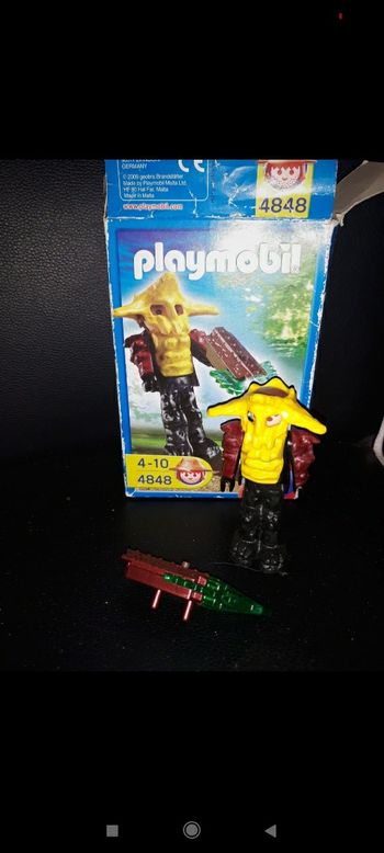 Playmobil 4848 gardien du temple avec armes lumineuse