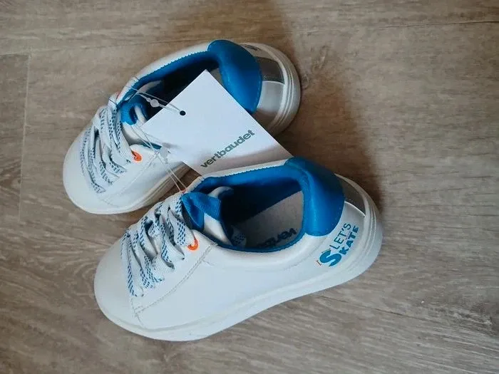 Baskets neuves garçon vertbaudet taille 28 - photo numéro 7