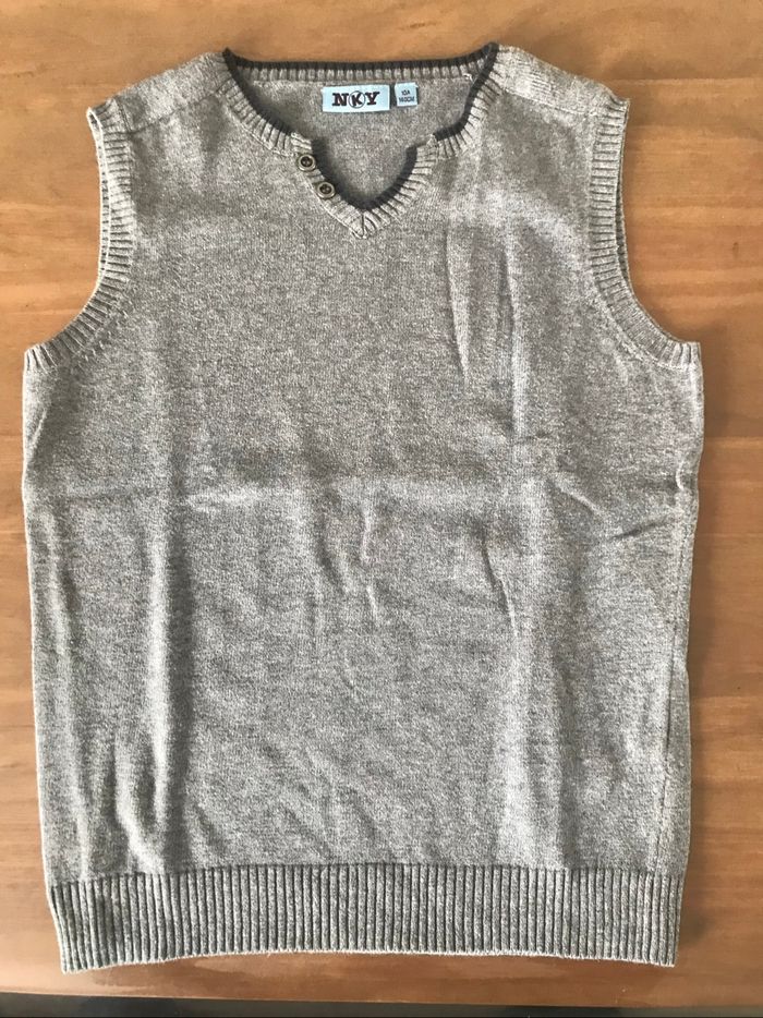 Pull débardeur gris NKY 10 ans - photo numéro 2