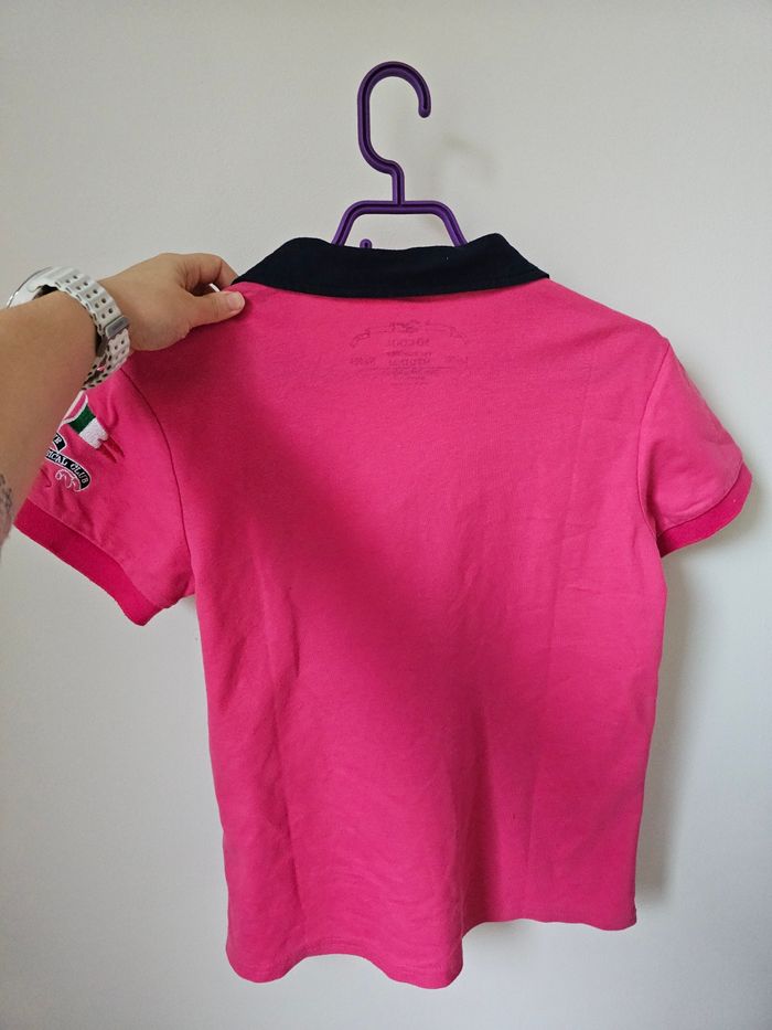 T-shirt polo rose "St-Tropez So Cool" – style chic et décontracté - photo numéro 2