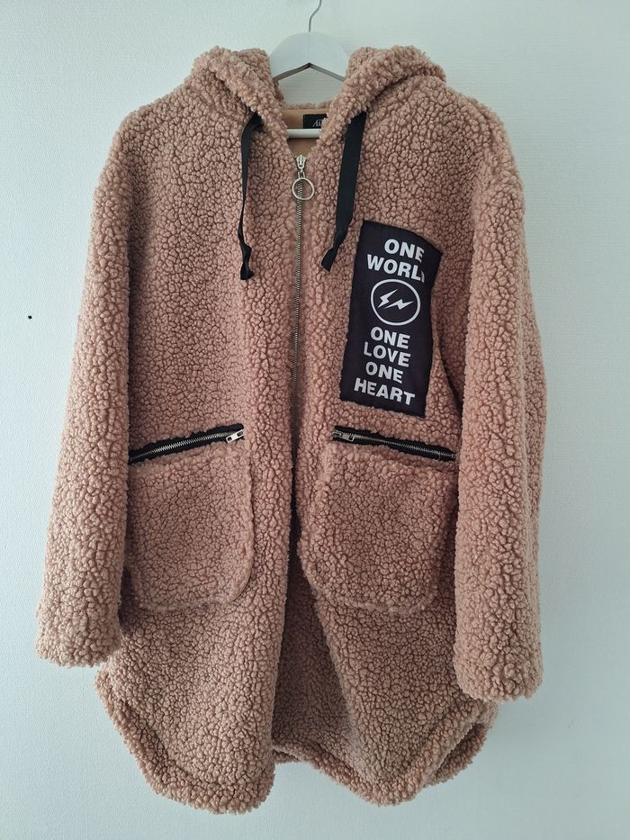 Gilet/veste  long bouclette