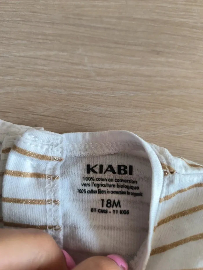 Lot de 2 robes été Kiabi 18 mois - photo numéro 2