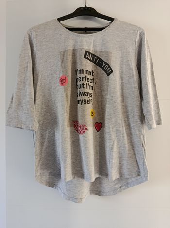 Tee-shirt manches 3/4 marque Kiabi taille M (18 ans)