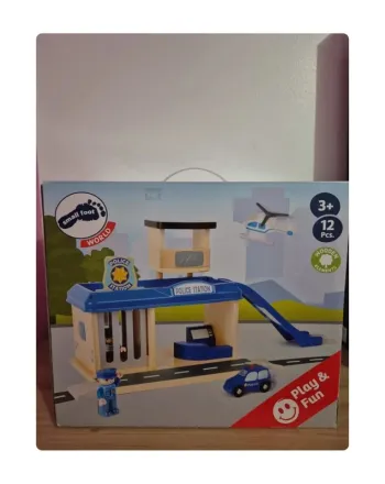 Small foot police station