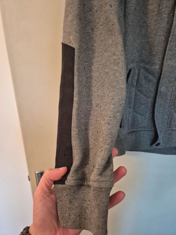 Veste grise et noire Jules taille L - photo numéro 3