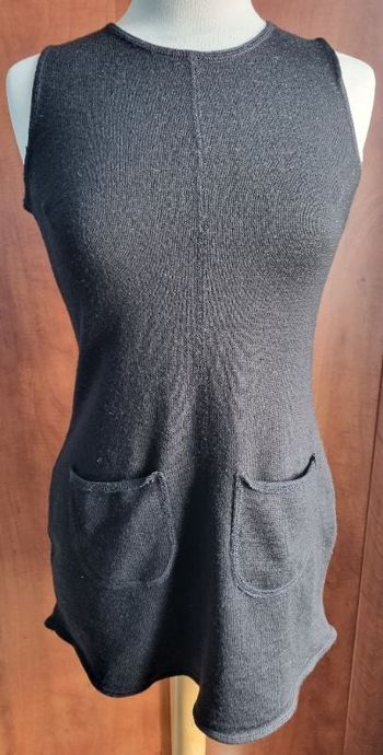 Robe tunique noir taille 2 (S-M)