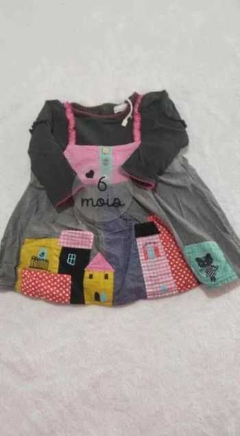 Robe  catimini  6  mois