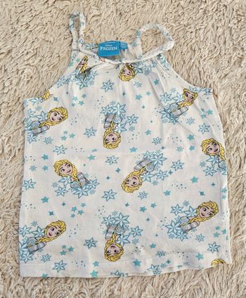 Débardeur reine des neiges 4 ans