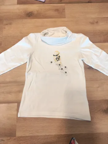 Tee-shirt ML 4 ans col roulé orchestra