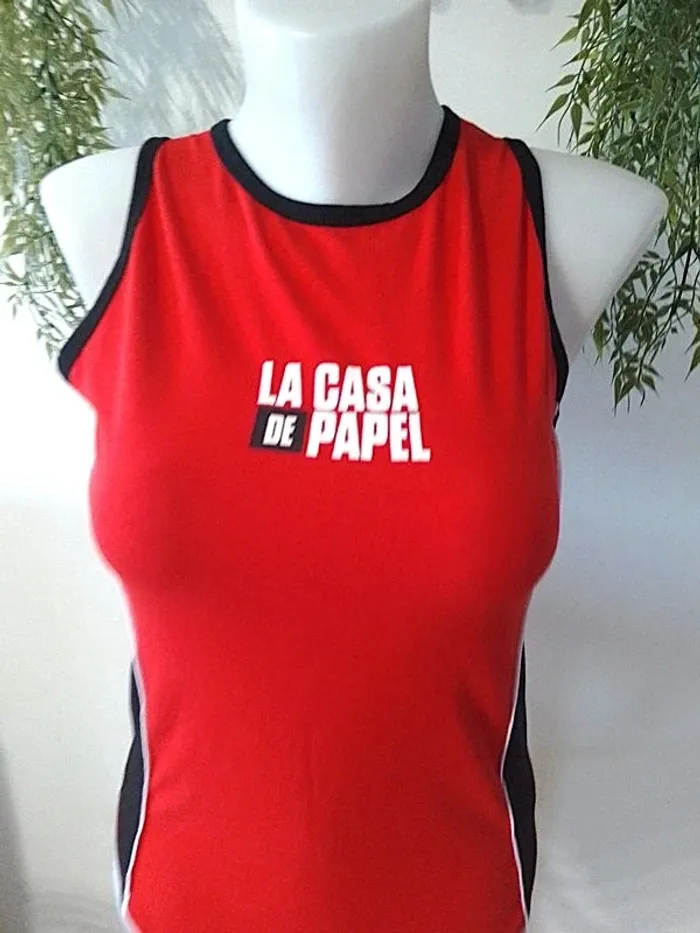 Bodie Casa De Papel Netflix neuf taille L- Undiz coton et élastane - photo numéro 2