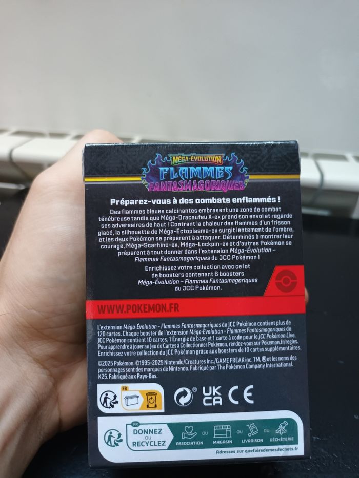 Pokémon bundle 6 booster flammes Fantasmagoriques - photo numéro 2