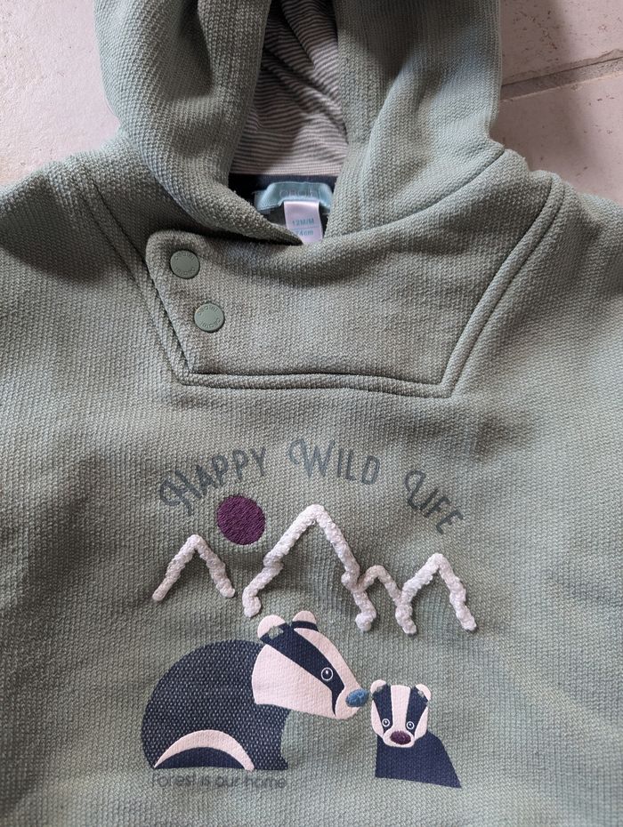 Lot sweat 12 mois TBE obaibi - photo numéro 2