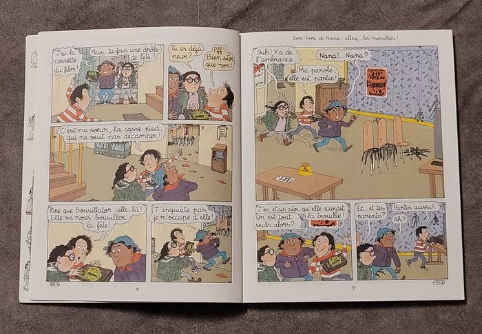 Tom-Tom et Nana, tome 17 - Allez les monstres ! Bernadette Després - photo numéro 2