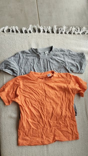 Lot de 2 tee-shirts enfant taille 2/4 ans
