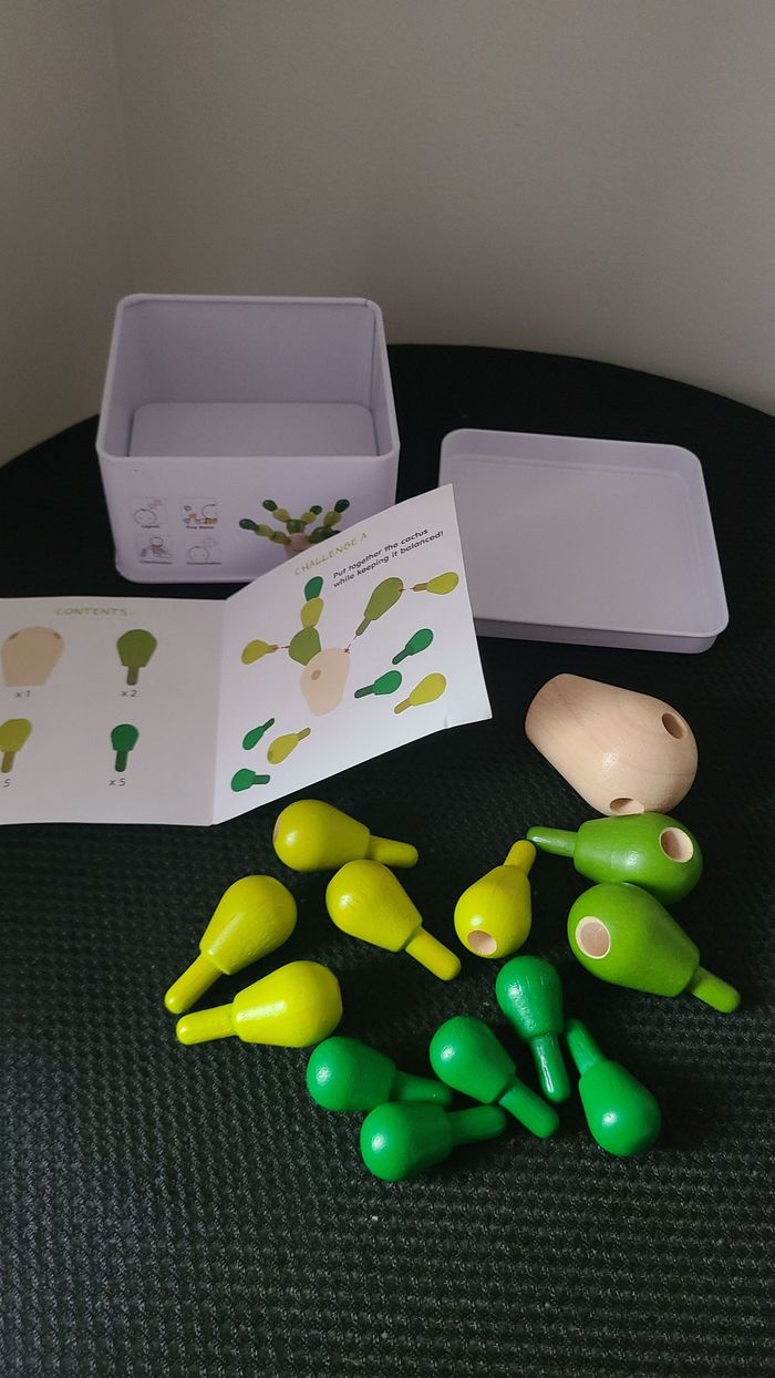 Mini Jeu, Cactus en équilibre - Plan Toys - photo numéro 3