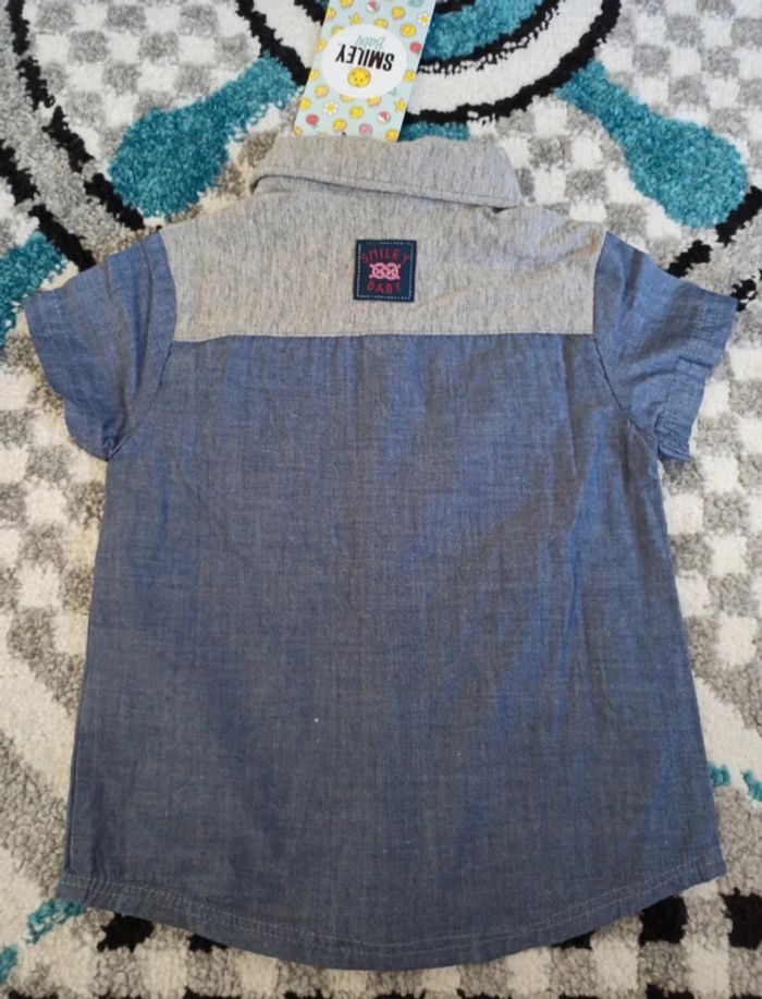 Chemise MC - Taille 6 mois - photo numéro 3