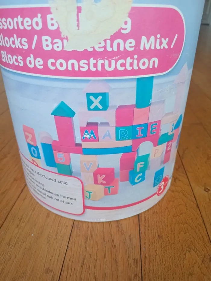Jeu de construction bois 1 an et plus - photo numéro 2