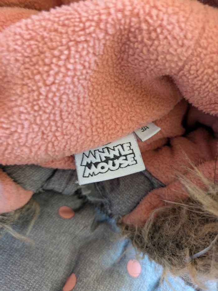 Manteau doudoune Minnie fille 3 ans - photo numéro 4