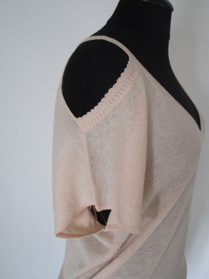 Fin pull épaules dénudées Grain de Malice S 36 NEUF - photo numéro 5
