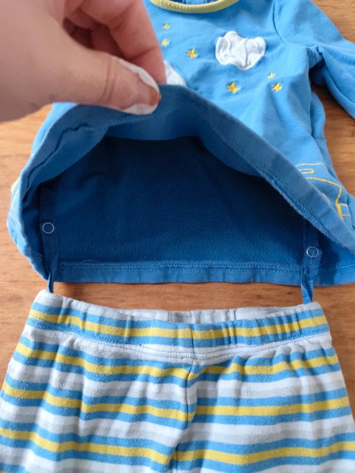 Pijama 2 pièces taille 24mois DPAM - photo numéro 7