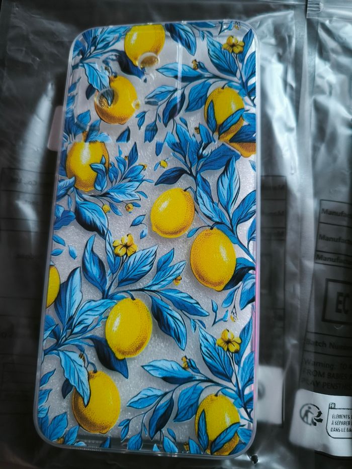 Trois coques de protection téléphone Xiaomi 13 motifs citrons - photo numéro 2