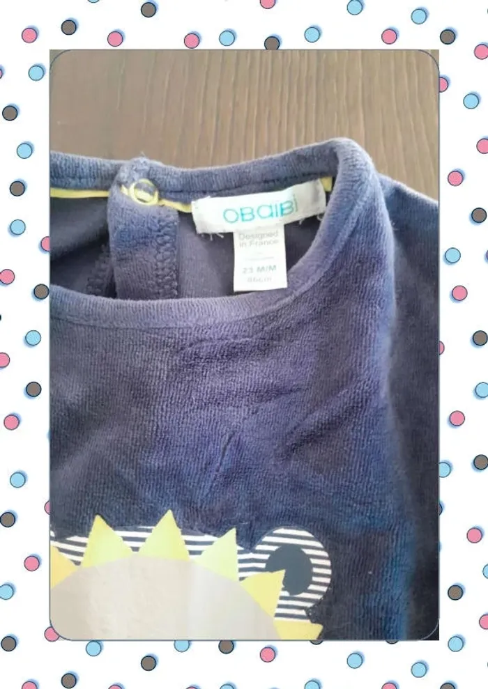 Pyjama 24 mois obaibi - photo numéro 5